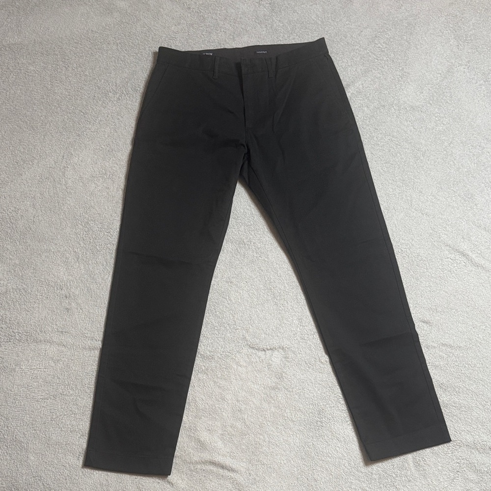 J. Crew Men's Classic Black Khakis